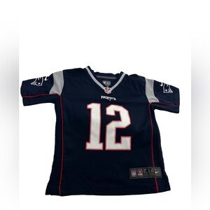 Nike Kids Navy Blue NE Patriots Jersey